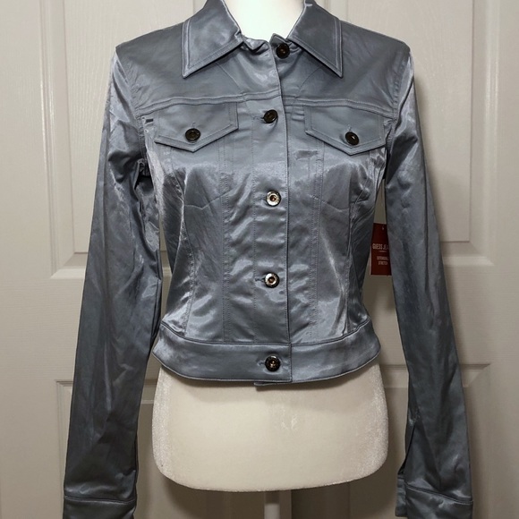 guess jean jacket and pants